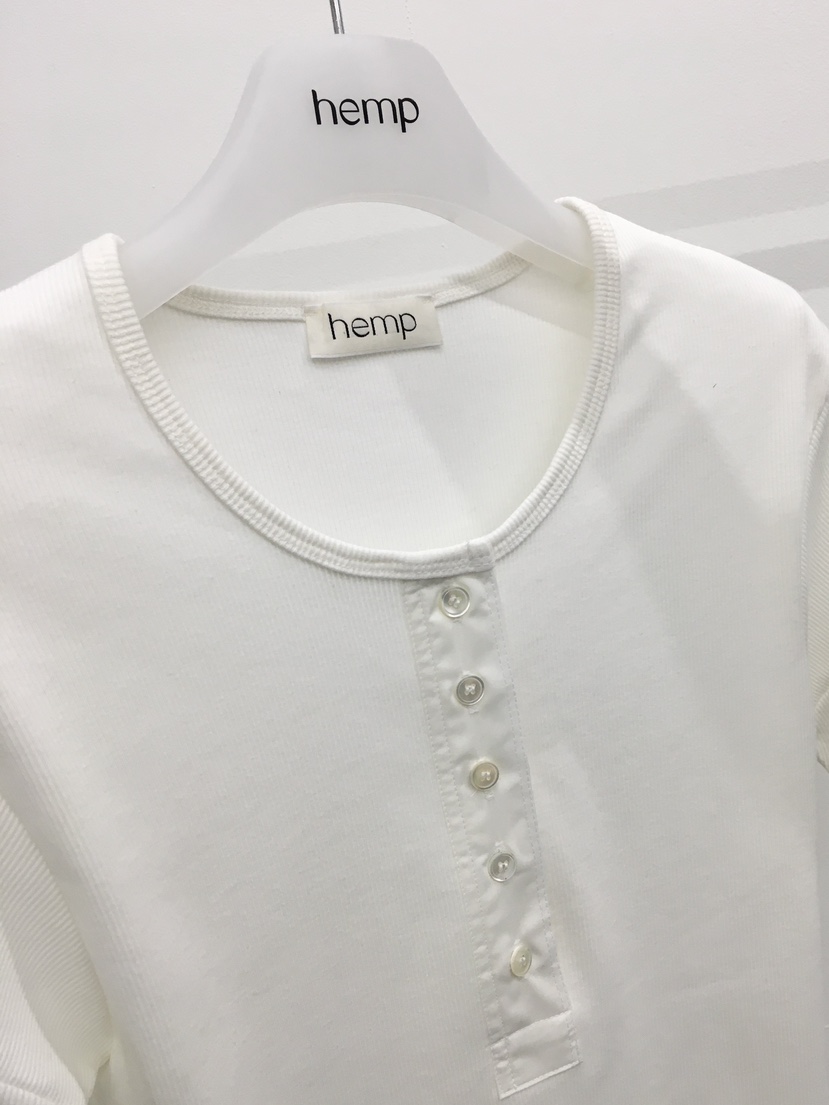 HEMP-P韓國東大門代購女裝新品人氣職業休閑時尚T恤羅紋hempT恤