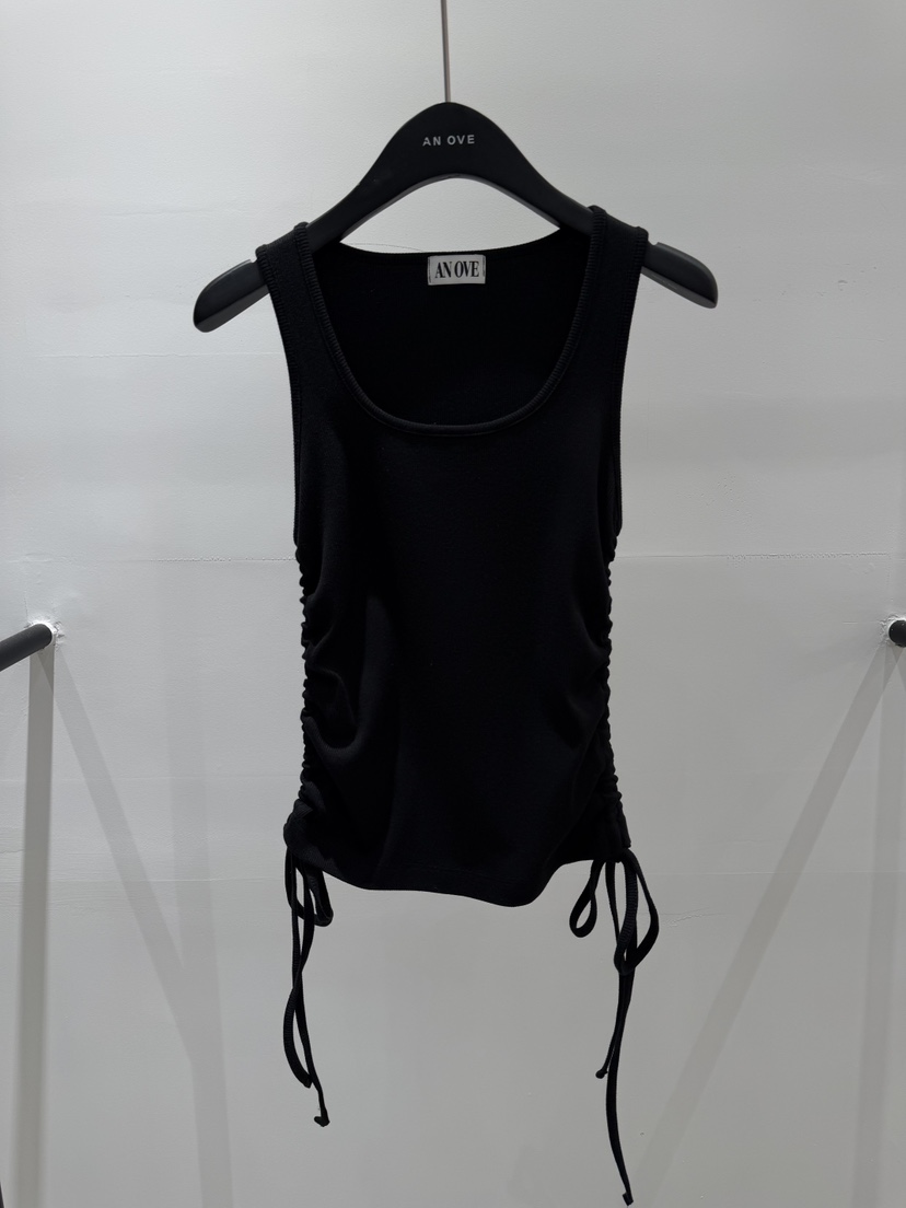ANOVE韓國代購女裝新款26春夏時尚推薦職業熱賣吊帶背心褶皺ANOVE吊帶/背心圖色2