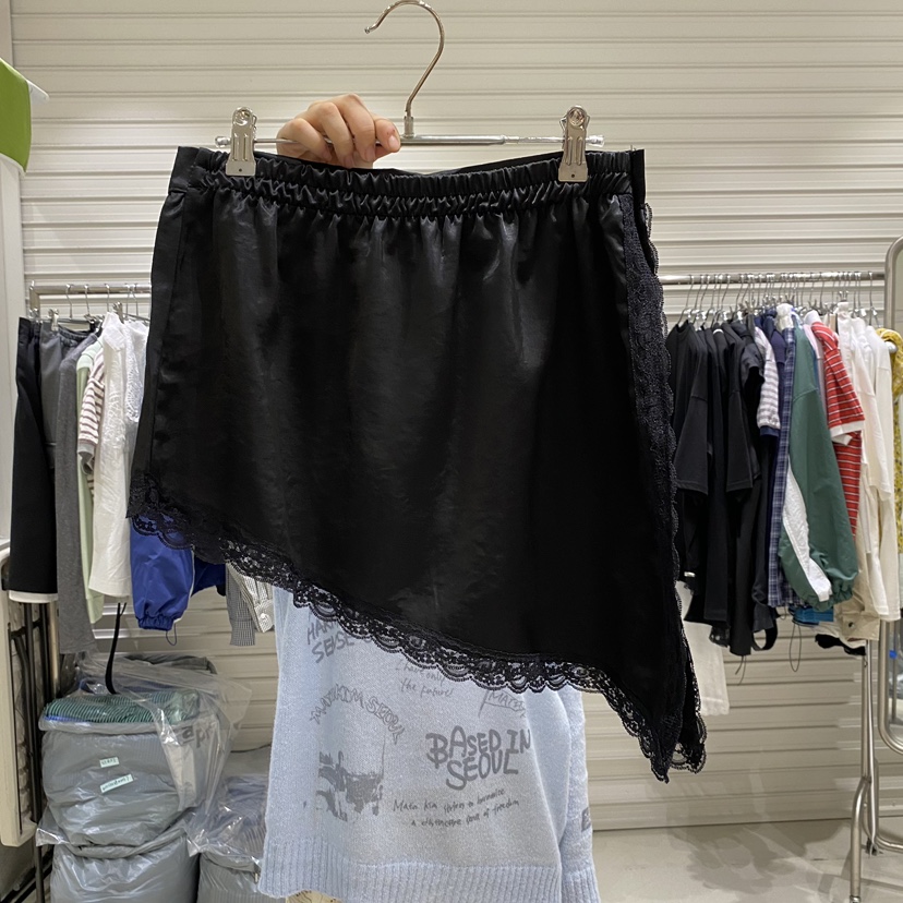 BRICKLANE韓國東大門代購女士新品推薦人氣熱賣職業短裙腰帶BRICKLANE短裙圖色2