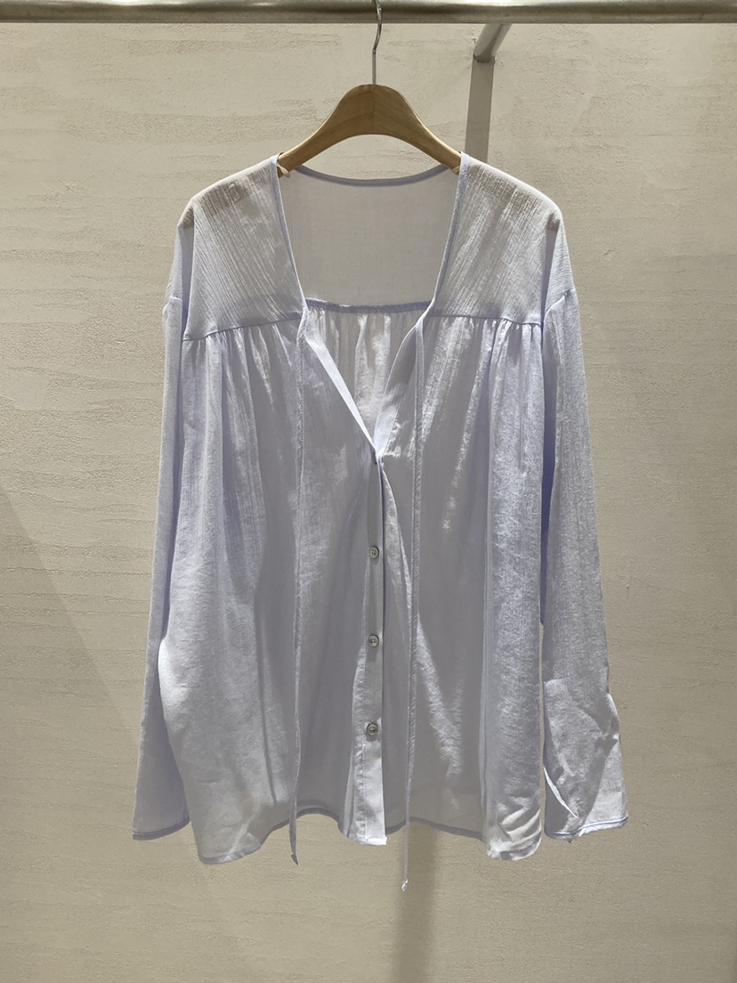 ROUGH韓國代購女士新款時尚推薦休閑人氣職業熱賣襯衫蕾絲衫ROUGH襯衫/蕾絲衫圖色2