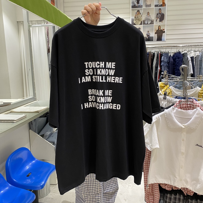 BRICKLANE韓國直郵女士新品休閑26春夏人氣熱賣職業推薦T恤BRICKLANET恤圖色2