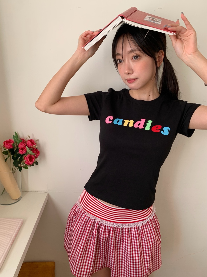 MORE THAN-P韓國東大門代購女裝新品休閑時尚職業熱賣T恤MORE THANT恤