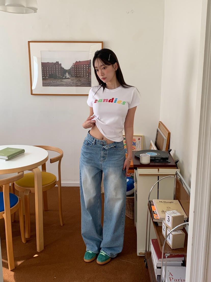 MORE THAN-P韓國東大門代購女裝新品休閑時尚職業熱賣T恤MORE THANT恤