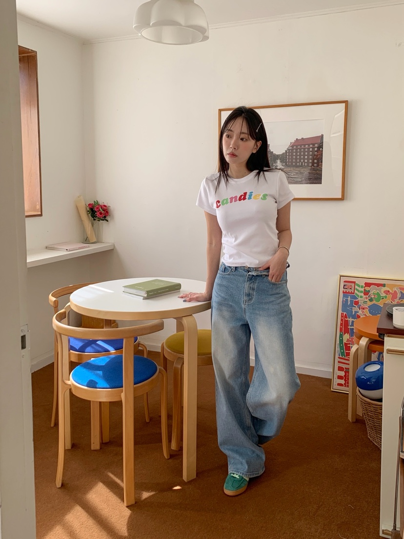 MORE THAN-P韓國東大門代購女裝新品休閑時尚職業熱賣T恤MORE THANT恤