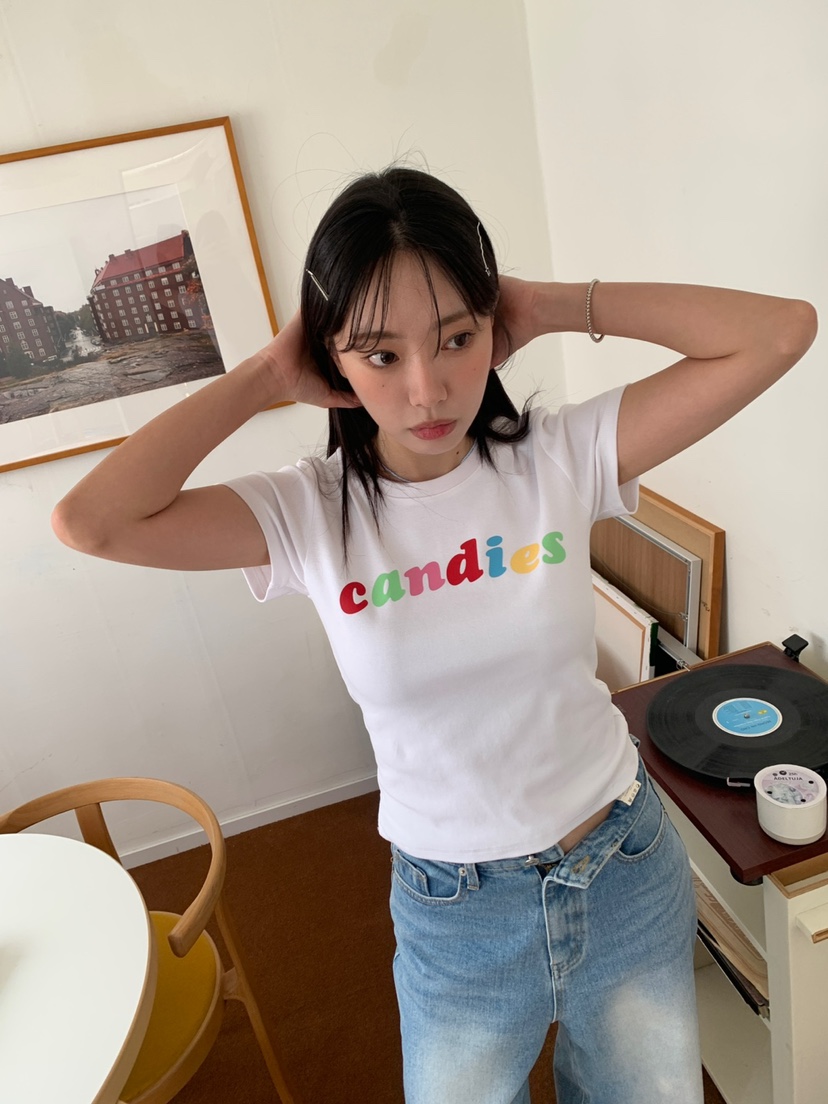 MORE THAN-P韓國東大門代購女裝新品休閑時尚職業熱賣T恤MORE THANT恤