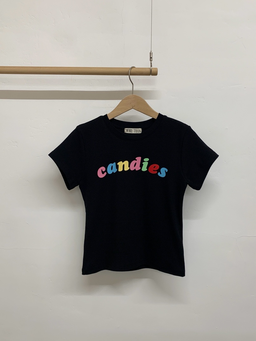 MORE THAN-P韓國東大門代購女裝新品休閑時尚職業熱賣T恤MORE THANT恤圖色3