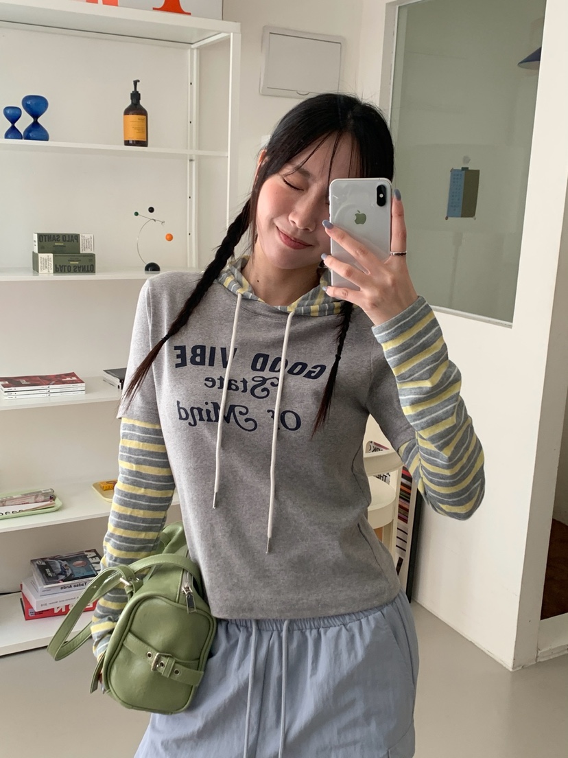 MORE THAN-P韓國東大門代購女裝新品職業時尚休閑26春夏衛衣MORE THAN衛衣