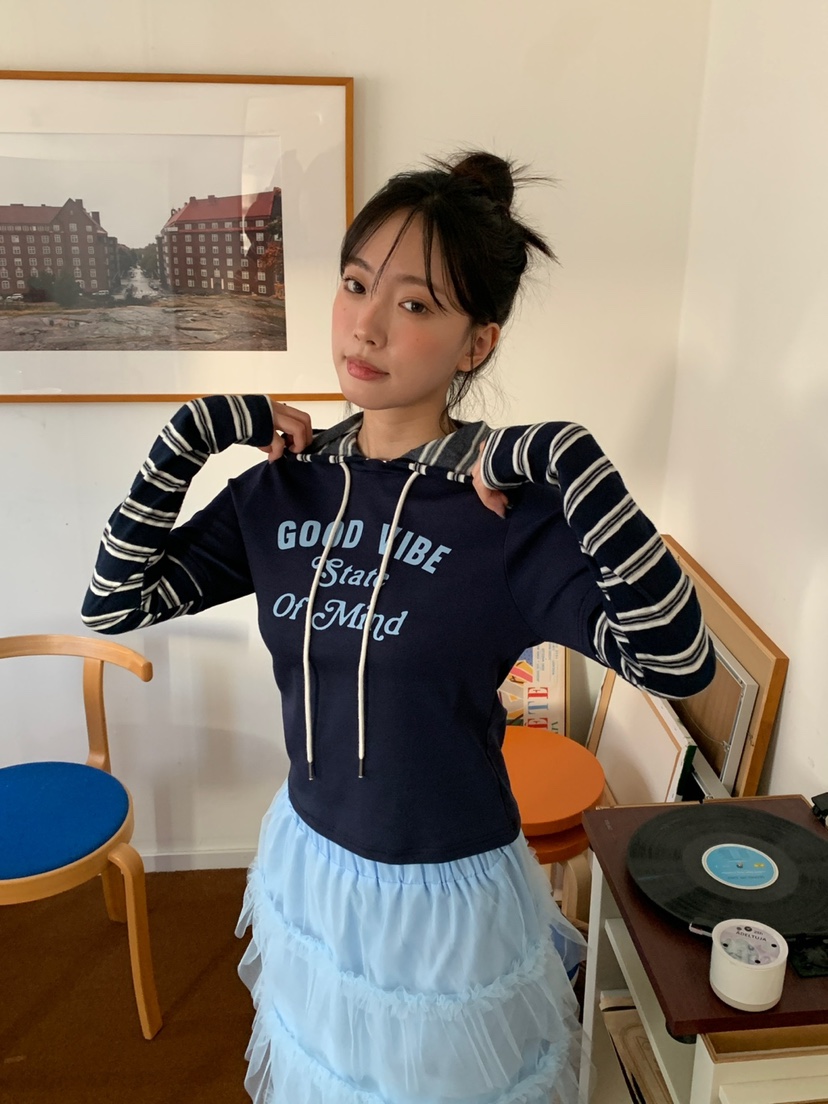 MORE THAN-P韓國東大門代購女裝新品職業時尚休閑26春夏衛衣MORE THAN衛衣