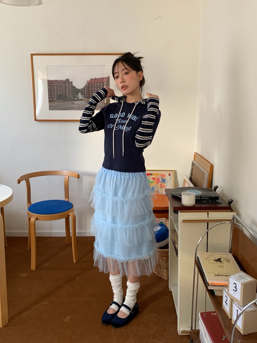 MORE THAN-P韓國東大門代購女裝新品職業時尚休閑26春夏衛衣MORE THAN衛衣