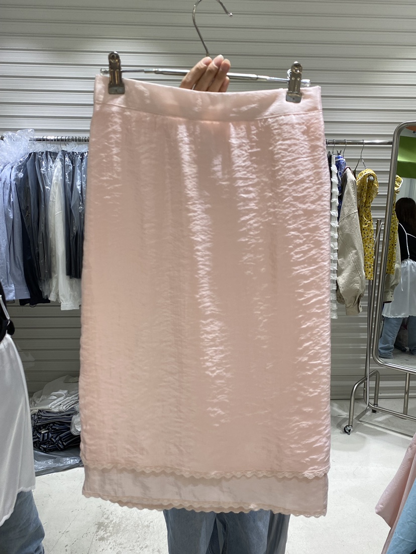 BRICKLANE韓國直郵女士新品26春夏休閑熱賣推薦時尚職業長裙BRICKLANE長裙圖色1