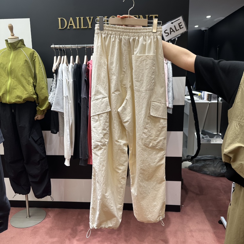 DAILY MOMENT韓國東大門代購女士新品休閑26春夏推薦休閑褲DAILY MOMENT休閑褲