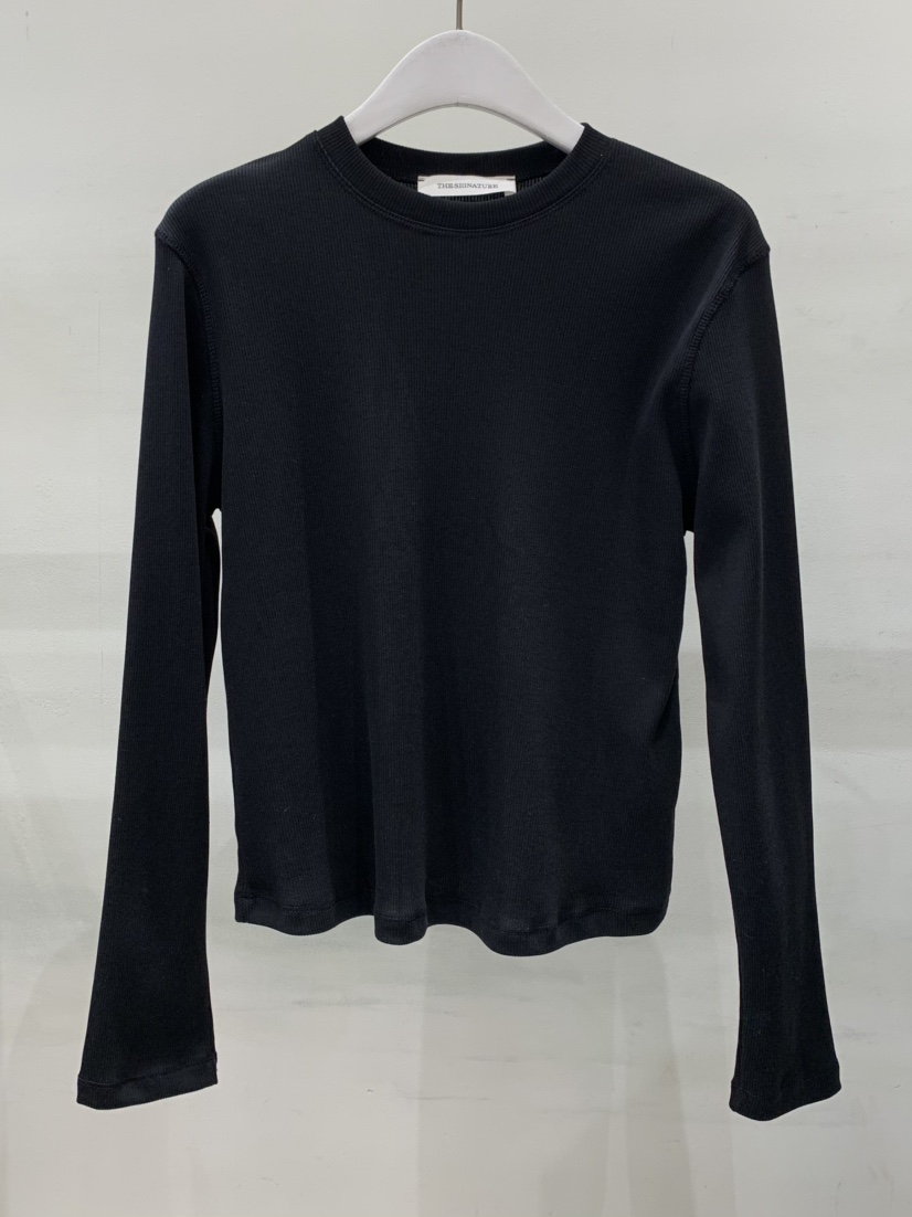 THE SIGNATURE韓國直郵實拍女裝新款26春夏休閑職業長袖T恤THE SIGNATURE長袖T恤圖色3