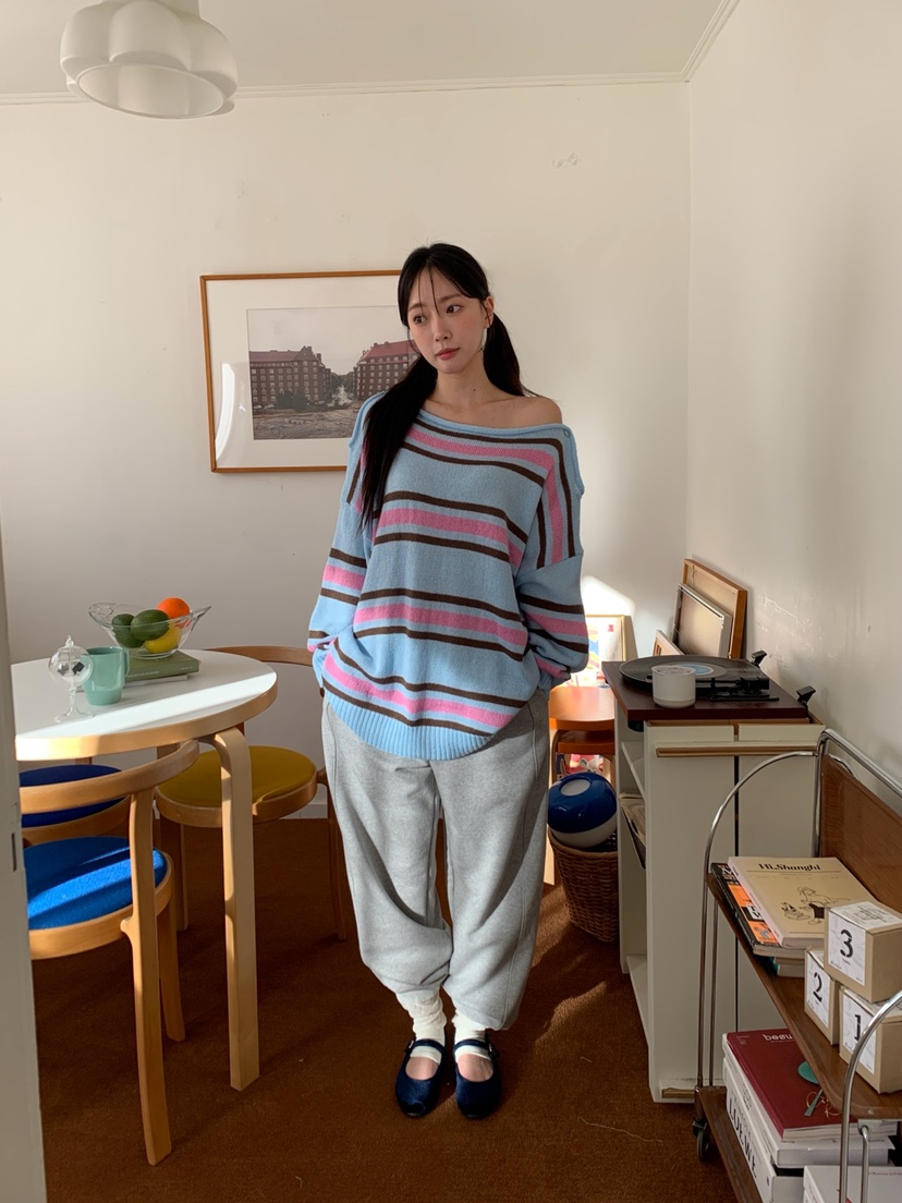 MORE THAN-P韓國直郵女士新品熱賣推薦職業休閑時尚針織衫MORE THAN針織衫