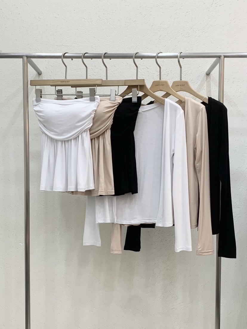 LIGHT AND SALT韓國直郵實拍女裝新款人氣熱賣套裝兩件套LIGHT AND SALT套裝