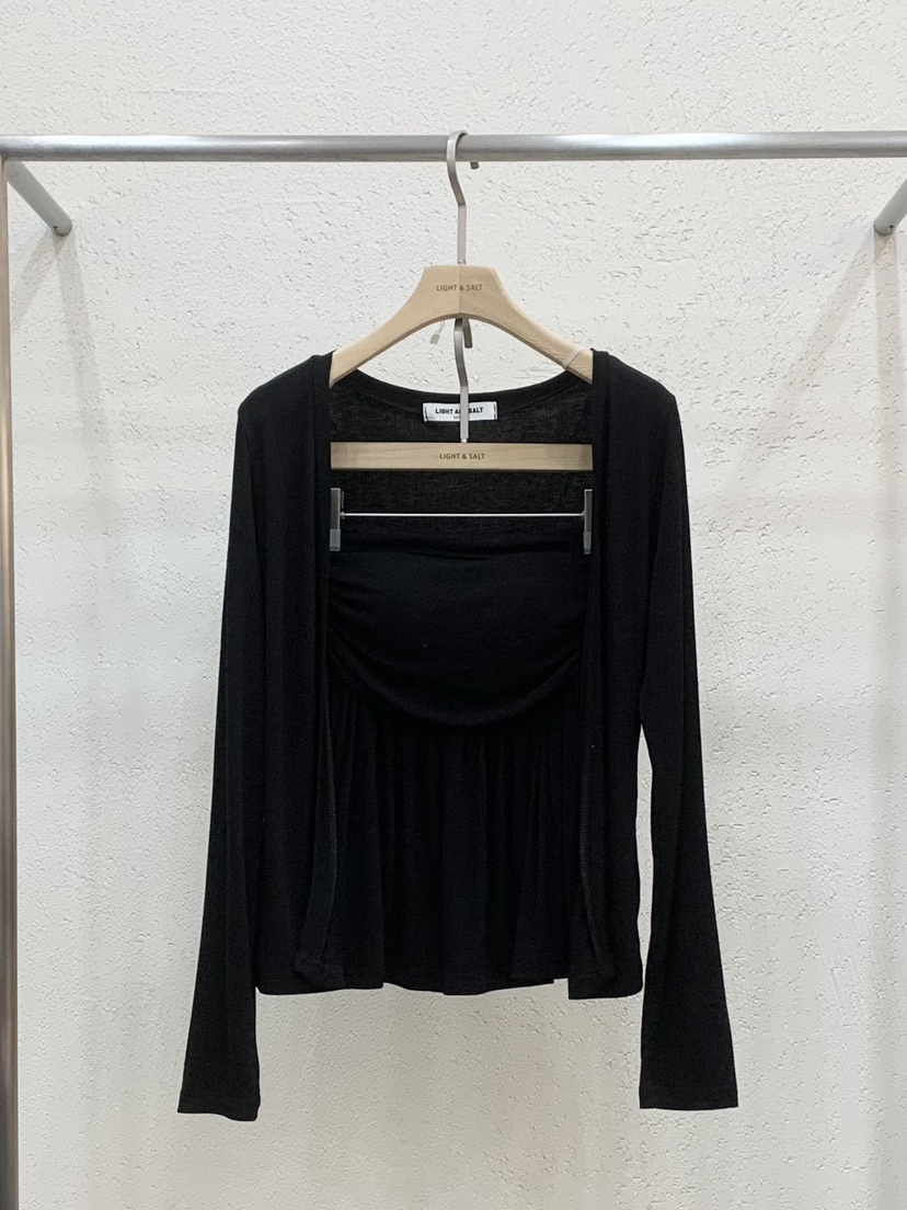 LIGHT AND SALT韓國直郵實拍女裝新款人氣熱賣套裝兩件套LIGHT AND SALT套裝圖色3