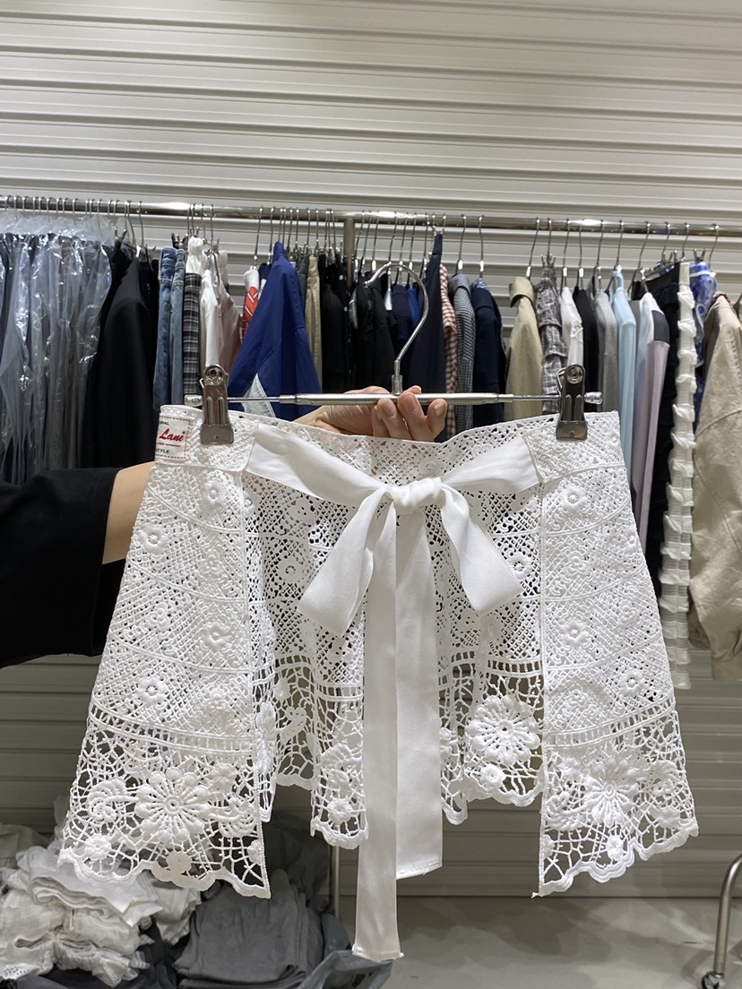 BRICKLANE韓國東大門直郵女士新品26春夏熱賣休閑短裙刺繡BRICKLANE短裙