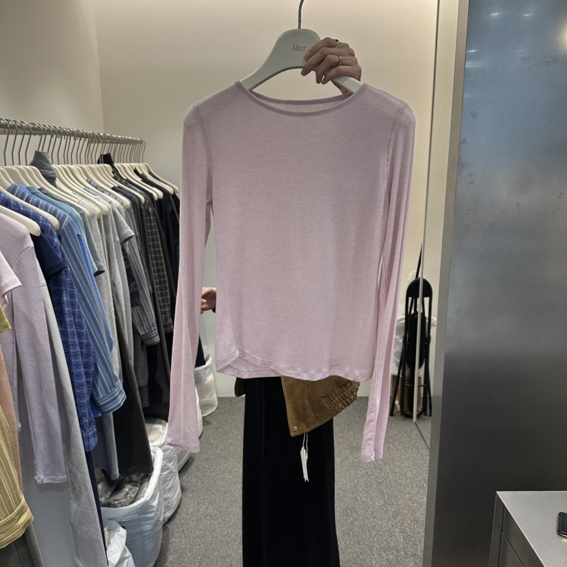 ALTER韓國代購女裝新款熱賣人氣時尚26春夏休閑職業長袖T恤Alter長袖T恤圖色2