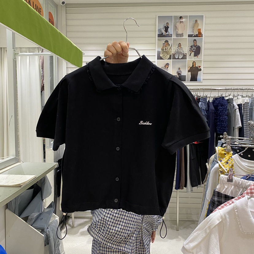 BRICKLANE韓國東大門直郵女士新品熱賣休閑26春夏襯衫蕾絲衫BRICKLANE襯衫/蕾絲衫圖色2