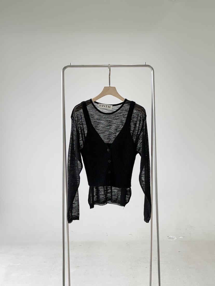 SANTAL韓國直郵女裝新款休閑推薦熱賣人氣時尚套裝兩件套SANTAL套裝圖色3