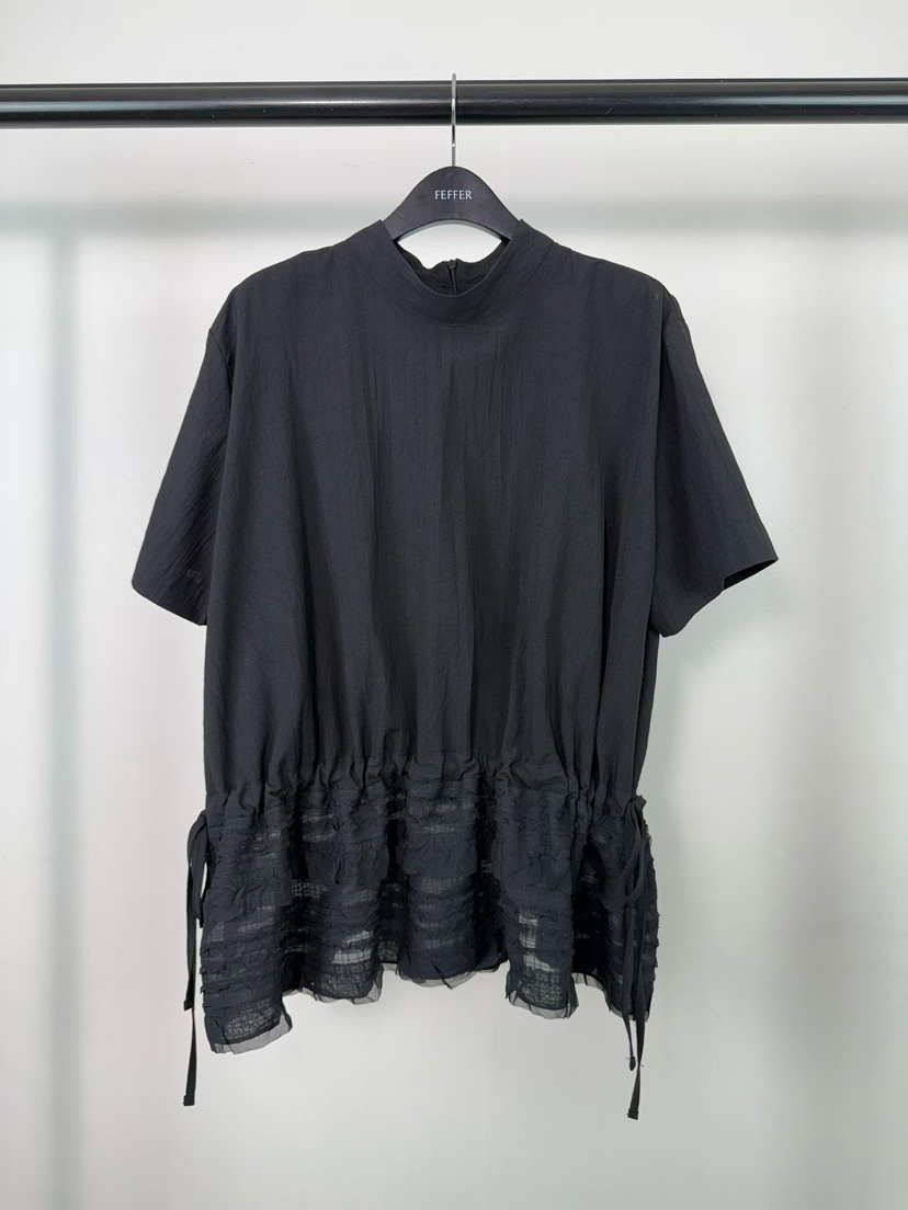 FEFFER韓國代購女裝新款休閑職業推薦時尚26春夏襯衫蕾絲衫FEFFER襯衫/蕾絲衫圖色2