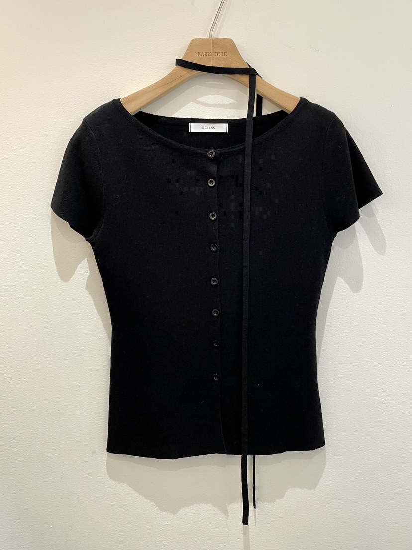 OBSESS韓國東大門直郵女士新品休閑職業推薦熱賣時尚針織衫OBSESS/EARLY BIRD針織衫圖色4