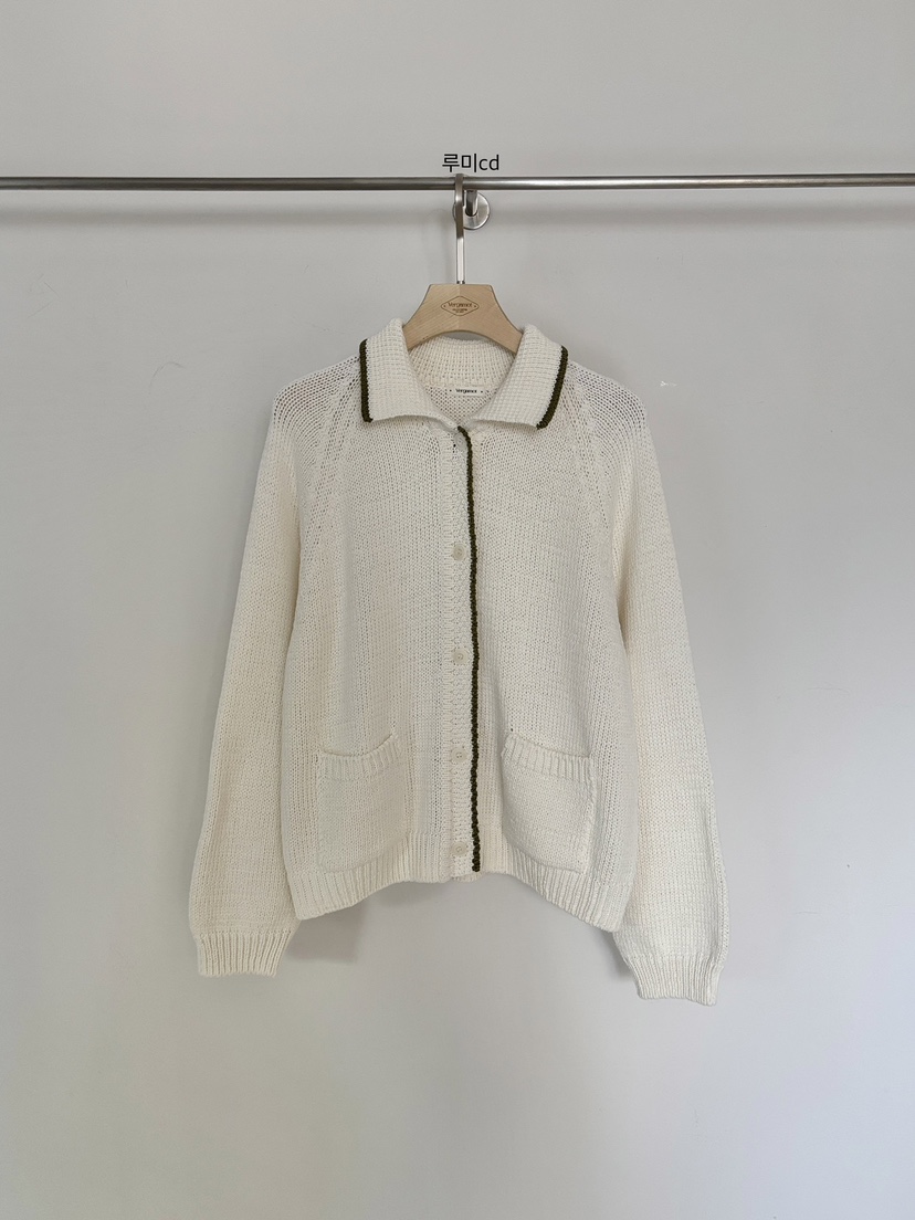 VERGAMOT韓國代購女士新品休閑推薦時尚人氣熱賣針織衫開衫VERGAMOT針織衫圖色1