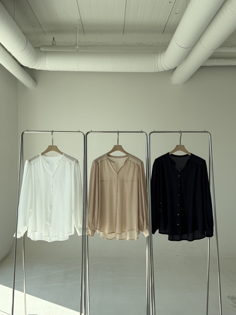 SANTAL韓國東大門直郵女士新款推薦熱賣人氣26春夏襯衫蕾絲衫SANTAL襯衫/蕾絲衫