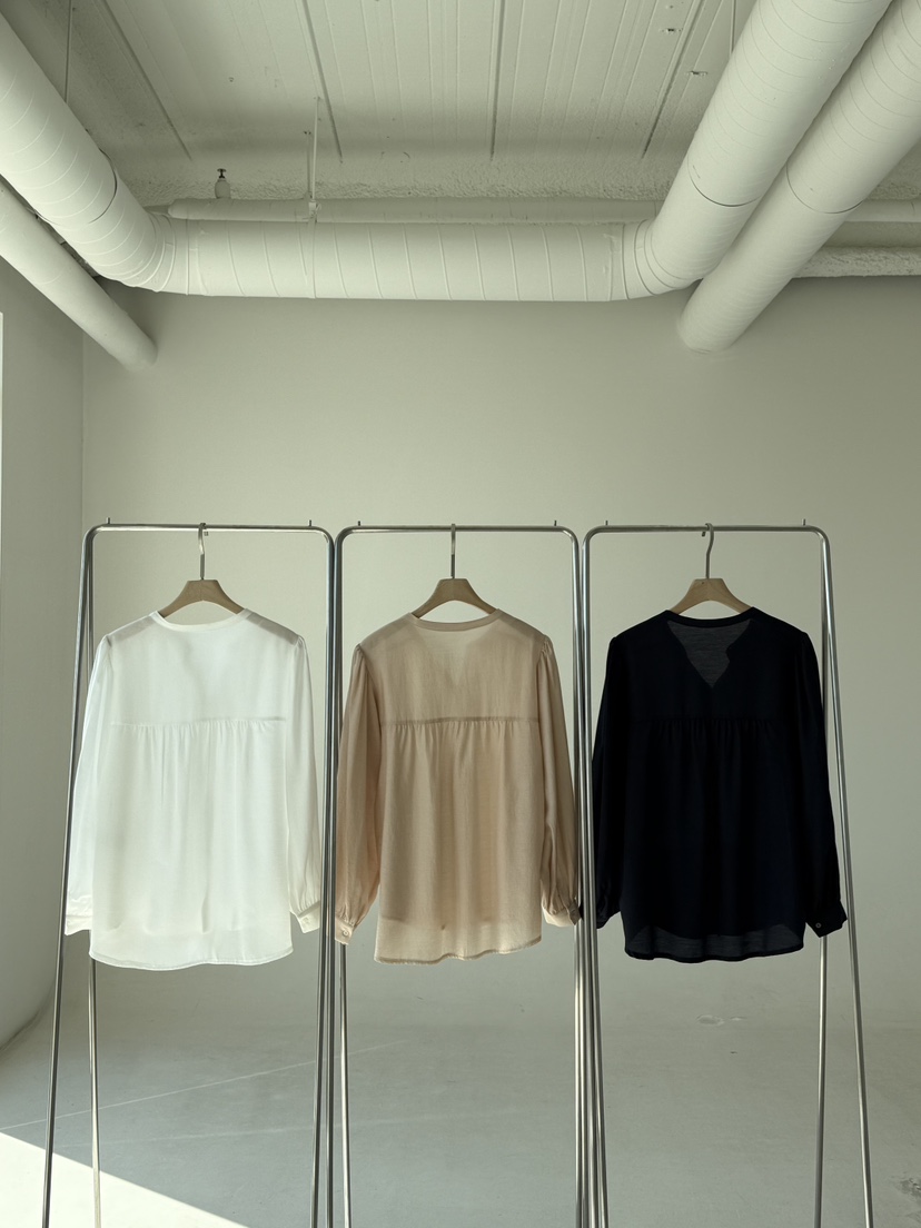 SANTAL韓國東大門直郵女士新款推薦熱賣人氣26春夏襯衫蕾絲衫SANTAL襯衫/蕾絲衫