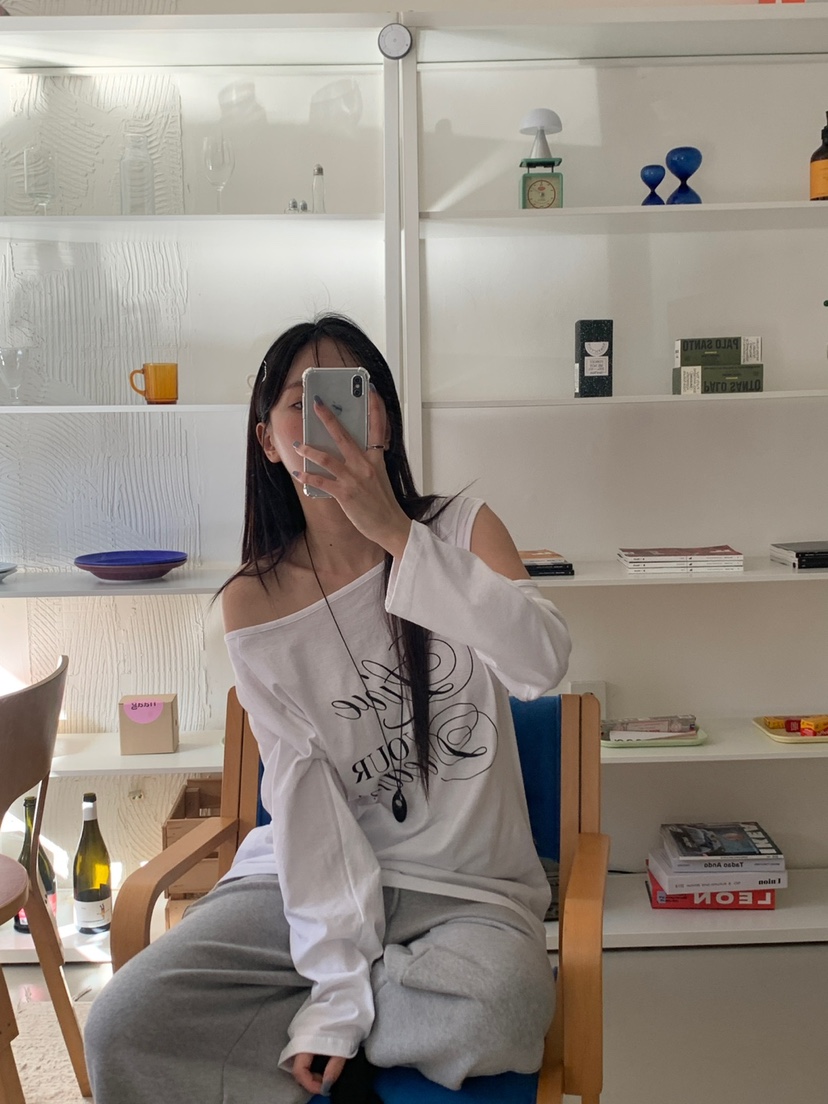 MORE THAN-P韓國東大門代購女士新款時尚職業推薦長袖T恤MORE THAN長袖T恤