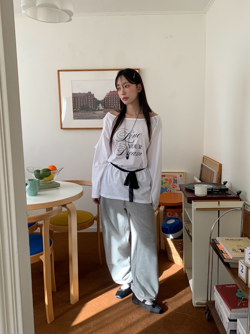 MORE THAN-P韓國東大門代購女士新款時尚職業推薦長袖T恤MORE THAN長袖T恤