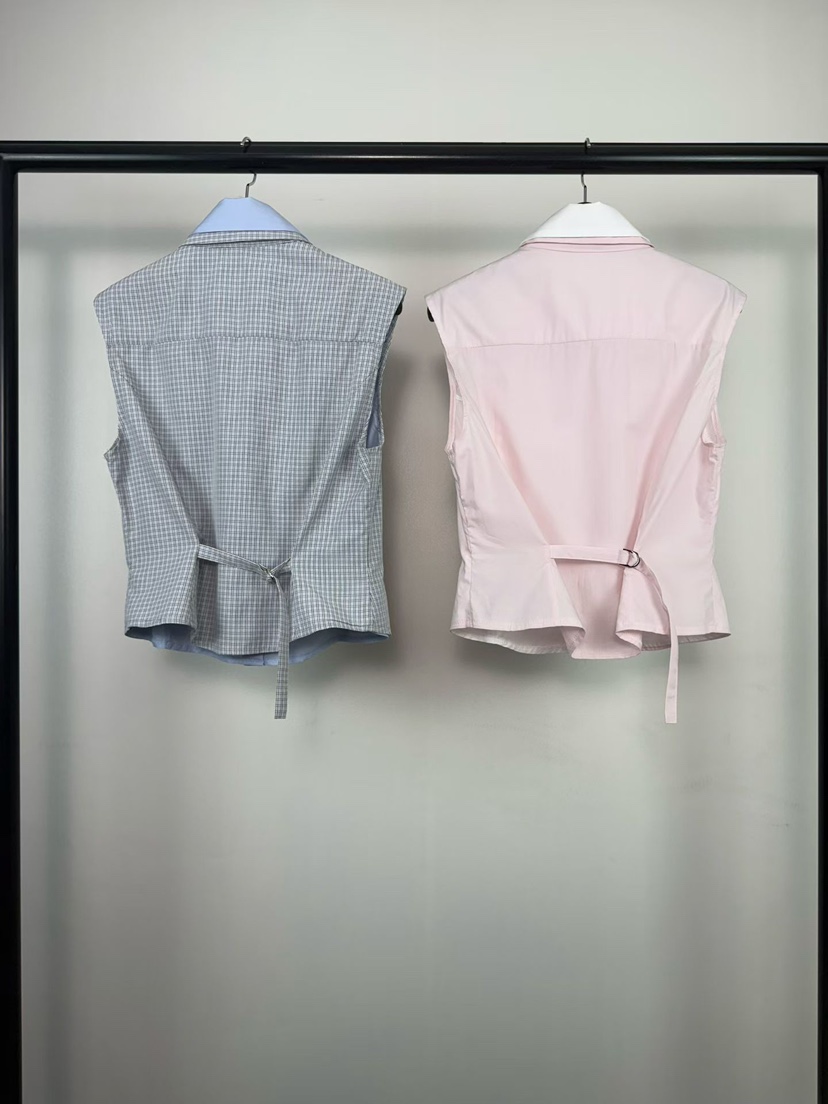 FEFFER韓國東大門代購女裝新款職業推薦休閑時尚人氣馬甲FEFFER馬甲