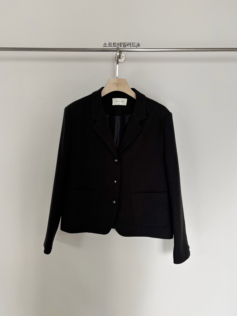 VERGAMOT韓國直郵女士新款休閑職業時尚推薦人氣夾克柔軟VERGAMOT夾克圖色2