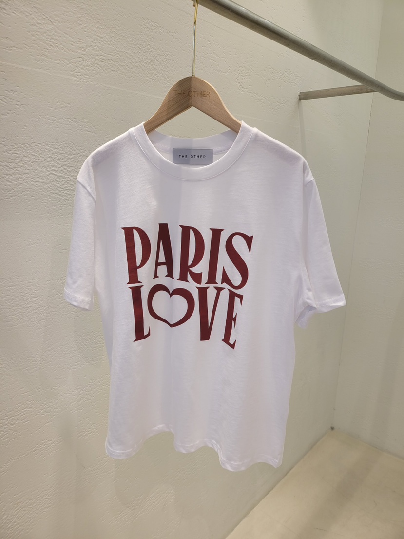 THE OTHER韓國直郵女士新品職業人氣時尚推薦休閑熱賣T恤THE OTHERT恤圖色3