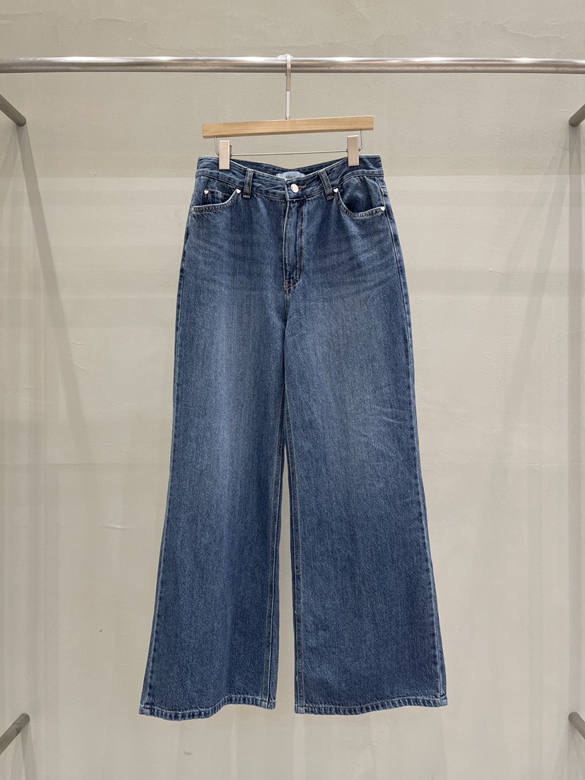 THE MUI韓國直郵女士新款推薦休閑人氣熱賣26春夏牛仔褲THE MUI牛仔褲圖色1