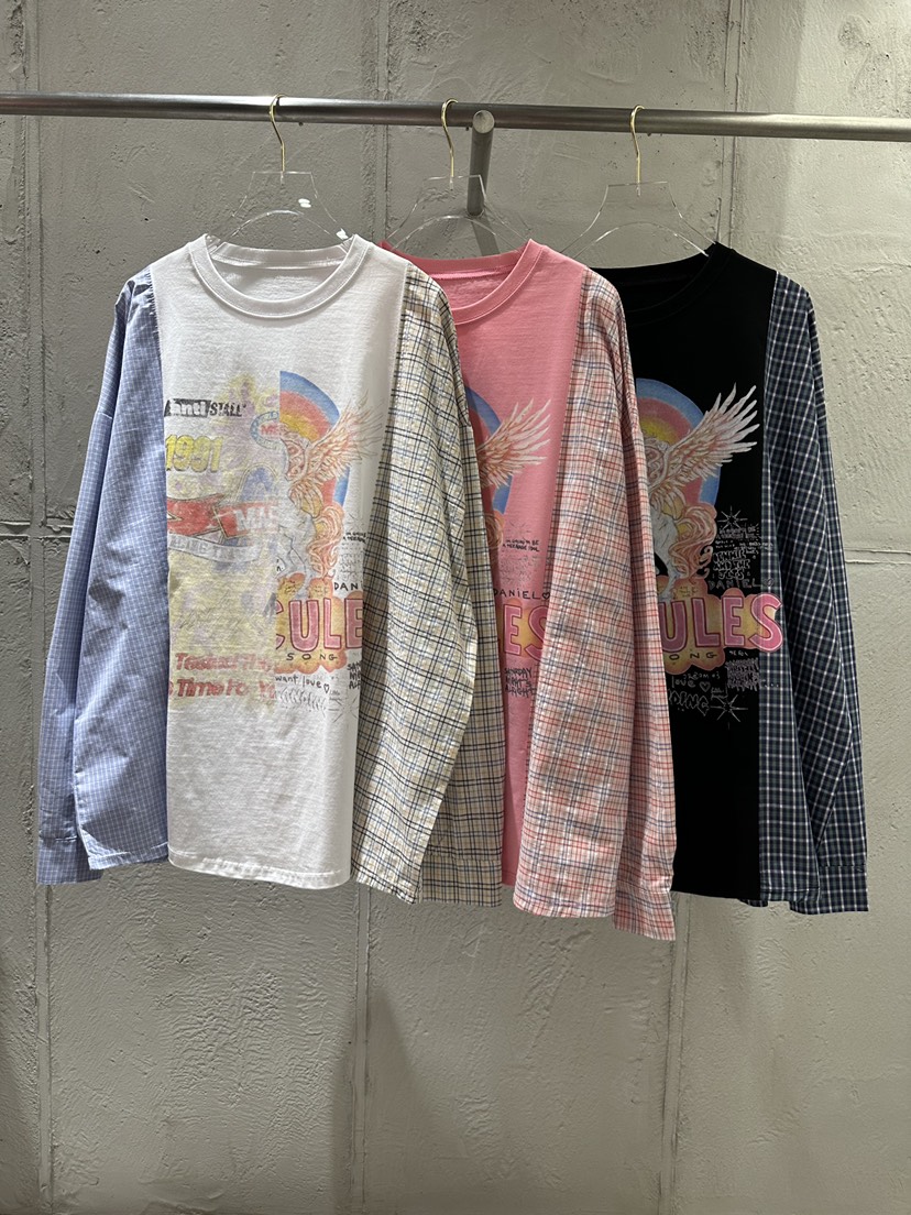 UNICO-p韓國直郵女士新款休閑推薦時尚職業26春夏長袖T恤UNICO長袖T恤