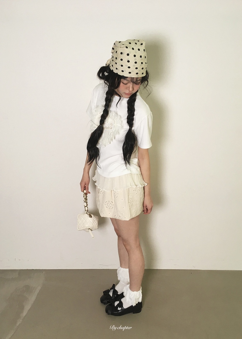 BY CHAPTER韓國直郵女裝新款人氣時尚26春夏熱賣T恤雪紡BY ChapterT恤