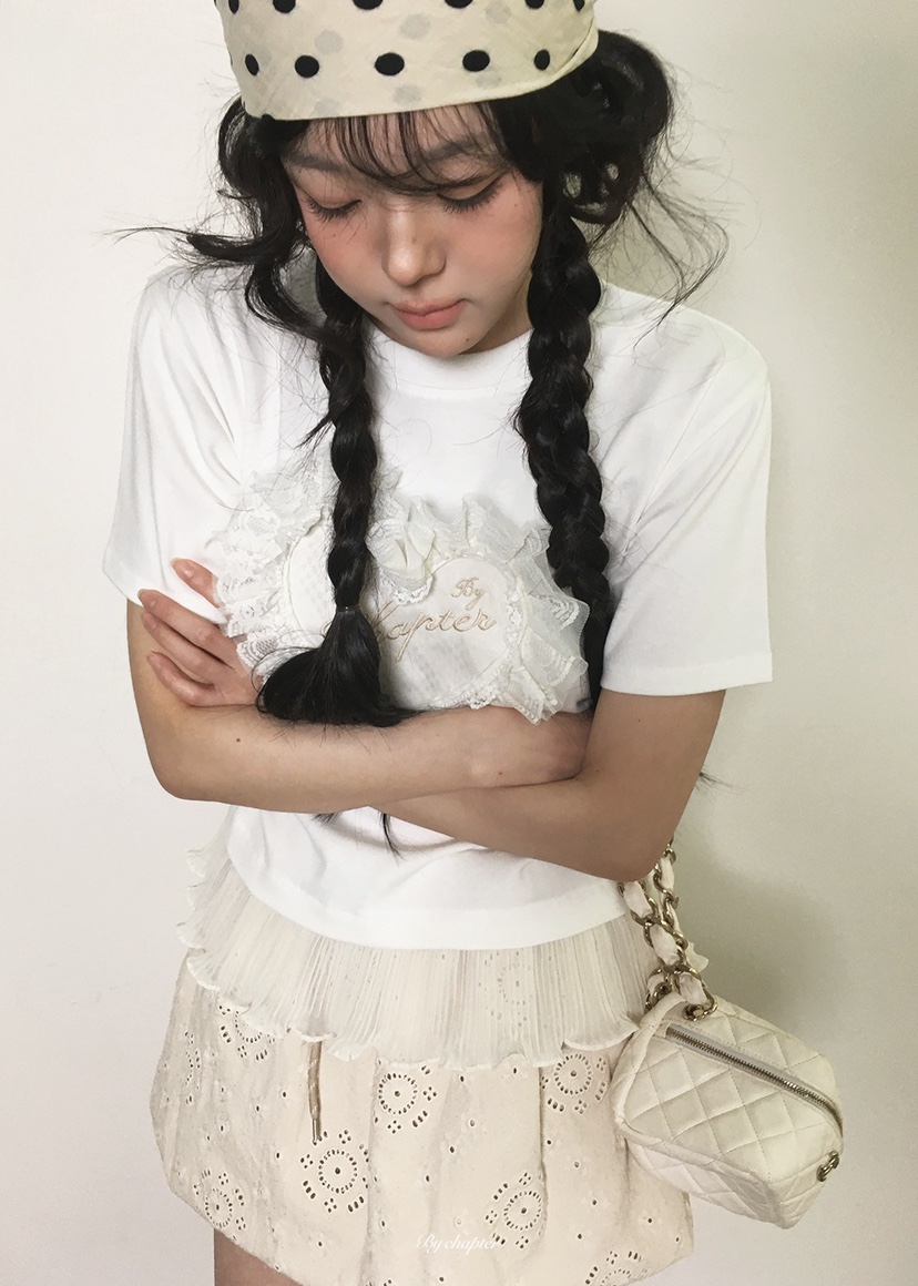 BY CHAPTER韓國直郵女裝新款人氣時尚26春夏熱賣T恤雪紡BY ChapterT恤