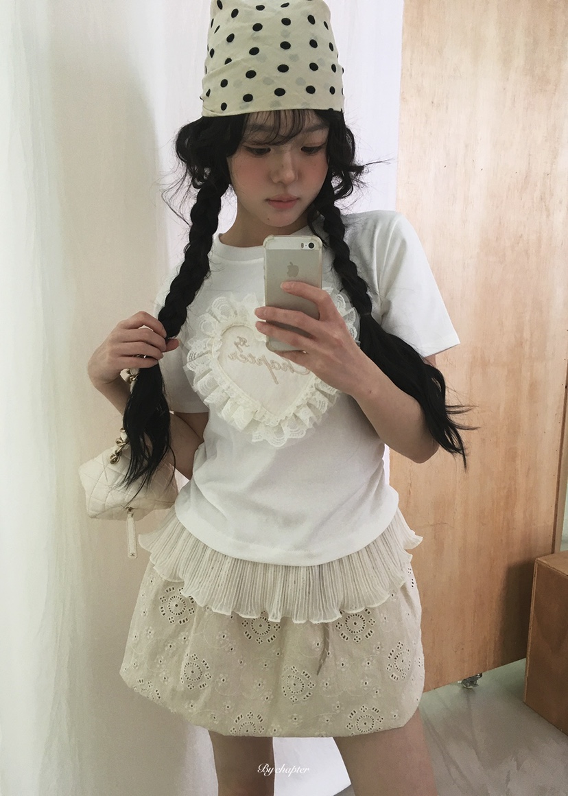 BY CHAPTER韓國直郵女裝新款人氣時尚26春夏熱賣T恤雪紡BY ChapterT恤