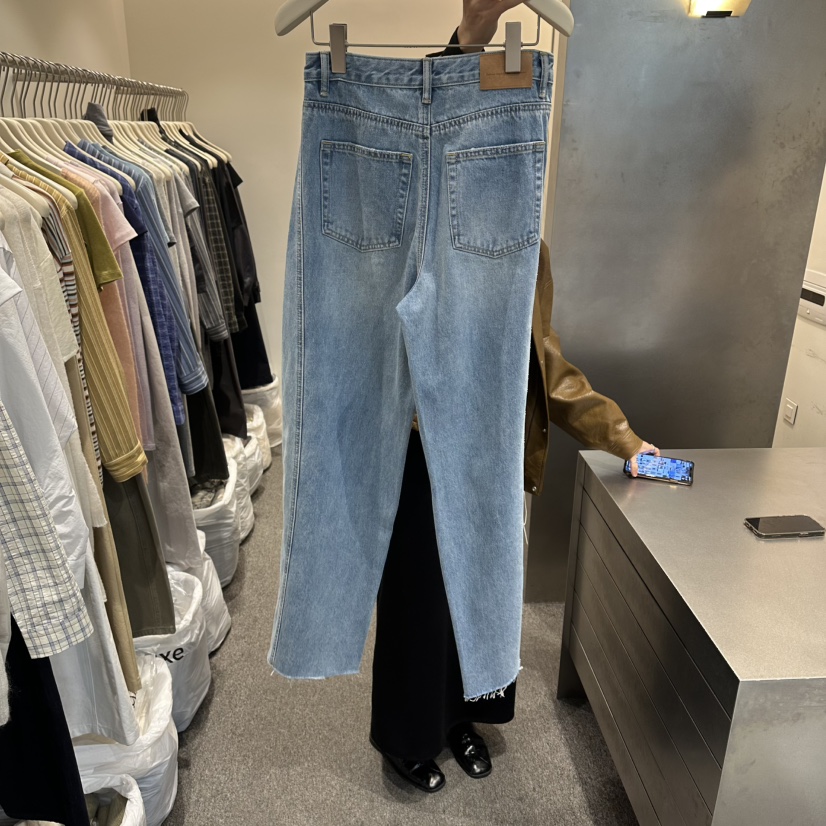 ALTER韓國東大門代購女裝新款職業推薦人氣熱賣休閑牛仔褲Alter牛仔褲