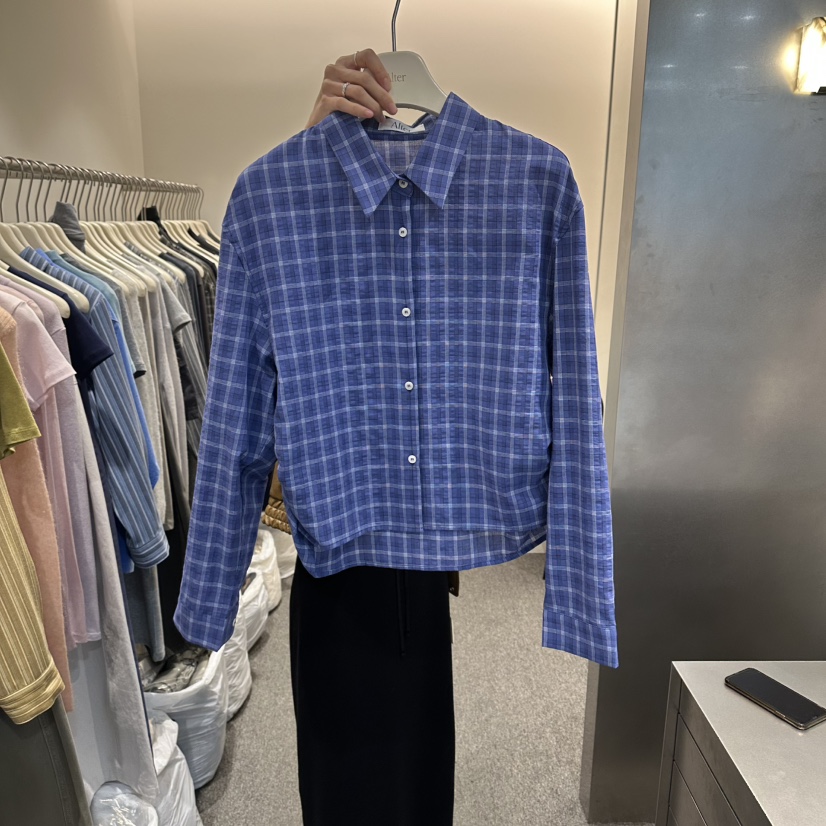 ALTER韓國東大門代購女裝新款時尚26春夏熱賣人氣襯衫蕾絲衫Alter襯衫/蕾絲衫圖色2