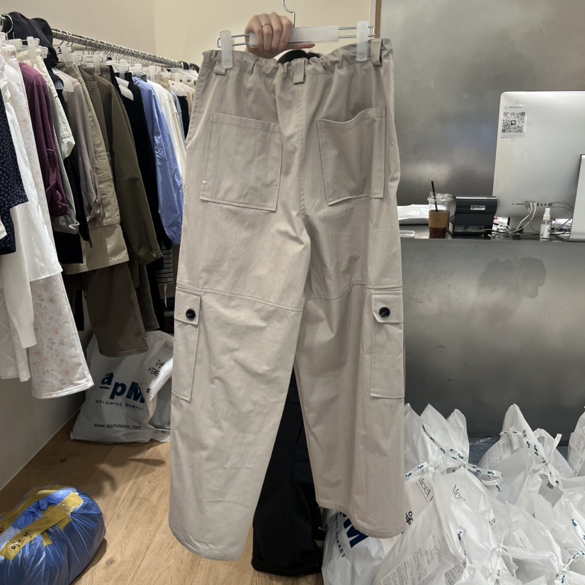 MEET ME韓國直郵實拍女士新品休閑推薦熱賣26春夏休閑褲MEET ME休閑褲