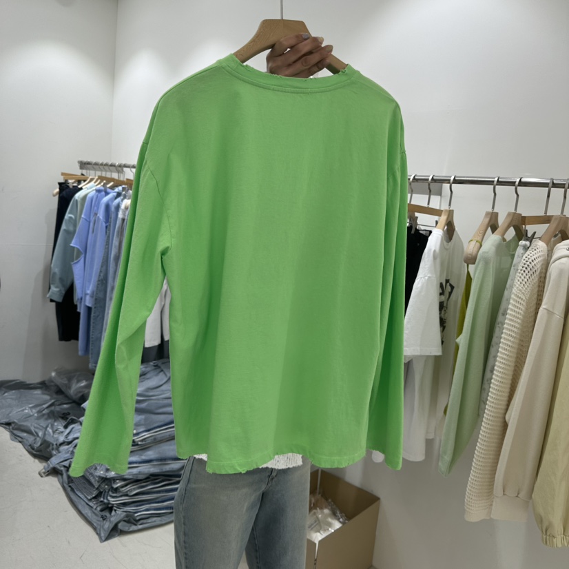 REPELLER韓國直郵女士新品人氣休閑職業推薦26春夏長袖T恤REPELLER長袖T恤