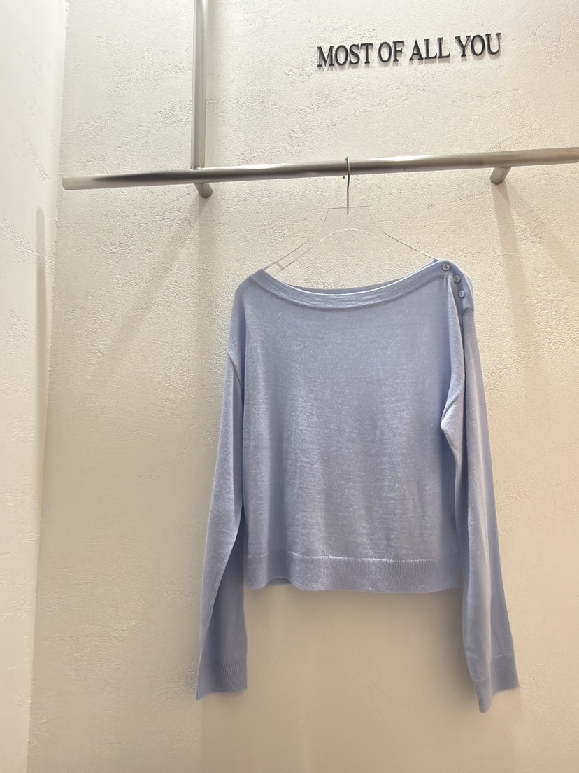 MOST OF ALL U韓國代購女士新款26春夏推薦職業針織衫MOST OF ALL U針織衫圖色3