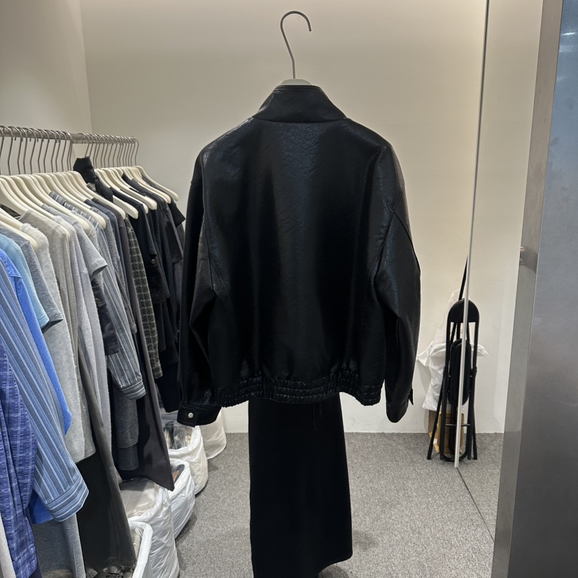 ALTER韓國東大門代購女裝新品休閑熱賣推薦時尚26春夏皮衣皮革Alter皮衣