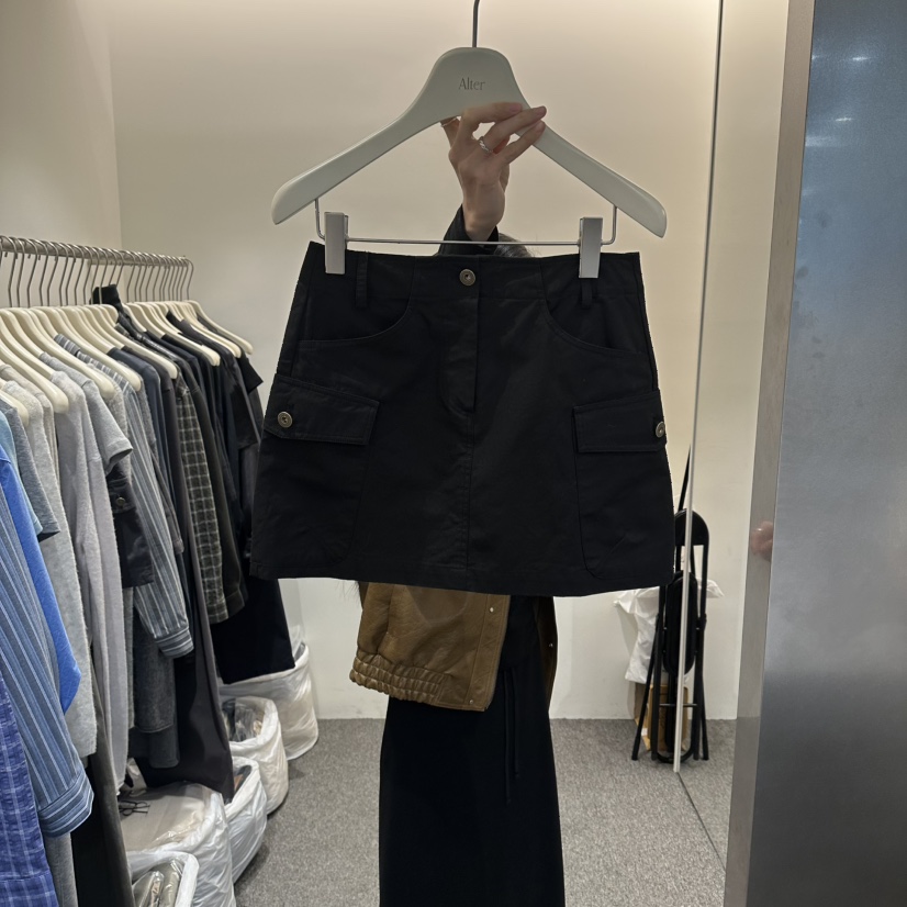 ALTER韓國東大門直郵女士新品人氣休閑職業26春夏時尚短裙Alter短裙圖色3