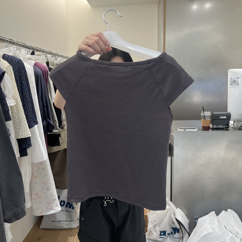 MEET ME韓國直郵女裝新品26春夏人氣休閑時尚推薦熱賣T恤MEET MET恤