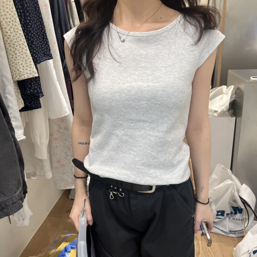 MEET ME韓國直郵女裝新品26春夏人氣休閑時尚推薦熱賣T恤MEET MET恤圖色4