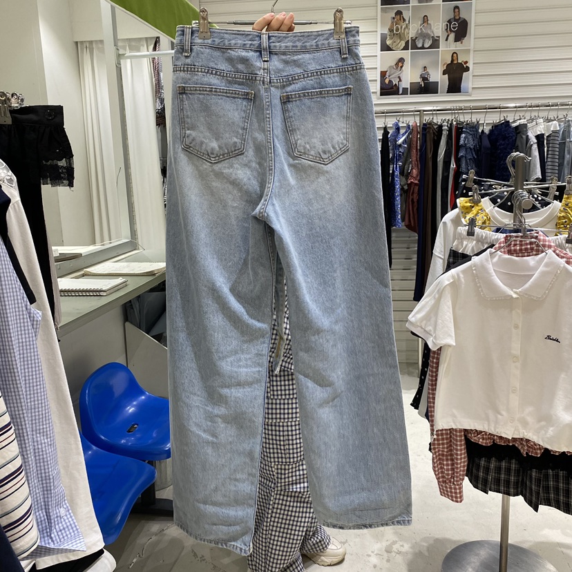 BRICKLANE韓國東大門直郵女裝新款26春夏時尚休閑推薦牛仔褲BRICKLANE牛仔褲