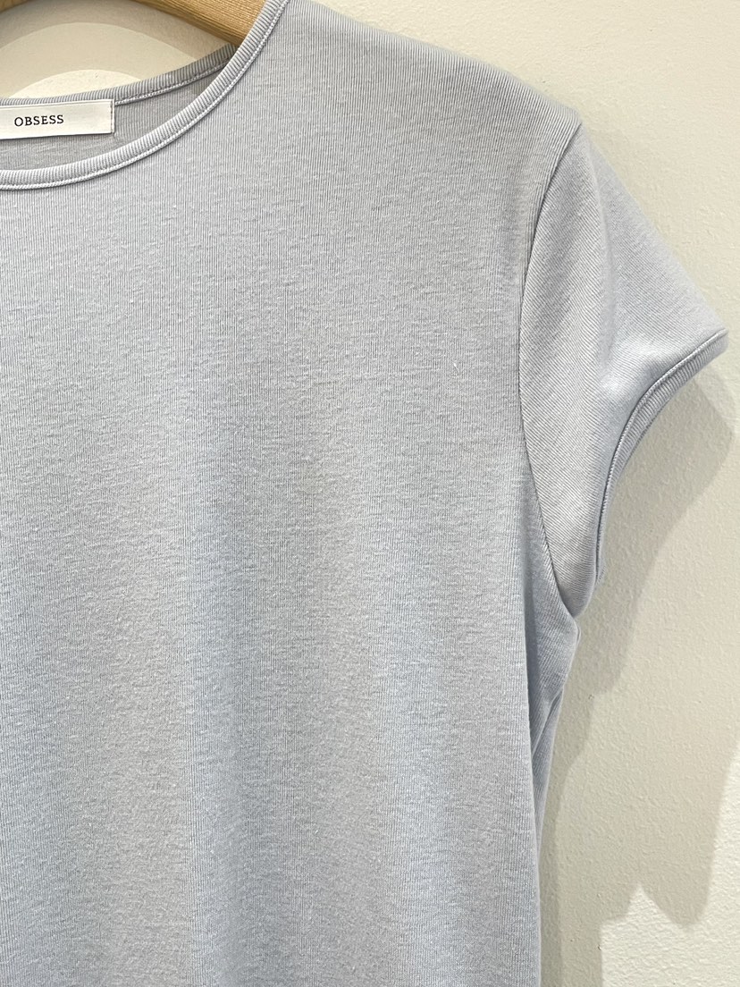 OBSESS韓國東大門代購女士新款熱賣推薦職業26春夏人氣T恤OBSESS/EARLY BIRDT恤