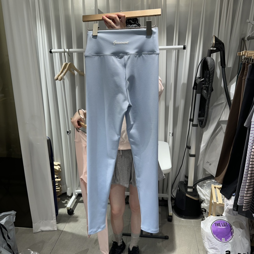 THE LOT韓國直郵女裝新品時尚休閑人氣打底褲鯊魚褲緊身褲THE LOT/	LOT打底褲/鯊魚褲圖色2